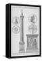 The Monument, City of London, 1760-null-Framed Stretched Canvas