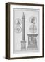 The Monument, City of London, 1760-null-Framed Giclee Print