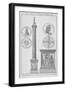 The Monument, City of London, 1760-null-Framed Giclee Print