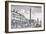 The Monument, City of London, c1755 (1903)-Thomas Bowles-Framed Giclee Print