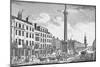 The Monument, City of London, c1755 (1903)-Thomas Bowles-Mounted Giclee Print