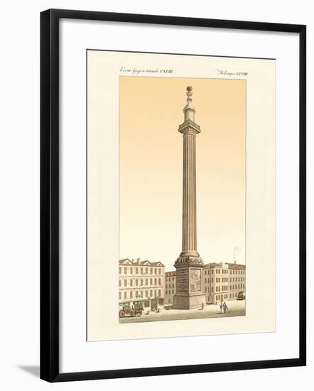 The Monument in London-null-Framed Giclee Print