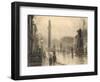The Monument, London-Joseph Pennell-Framed Giclee Print