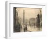 The Monument, London-Joseph Pennell-Framed Giclee Print