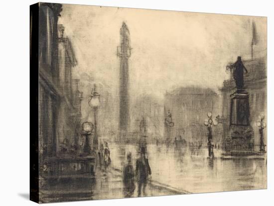 The Monument, London-Joseph Pennell-Stretched Canvas