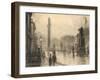 The Monument, London-Joseph Pennell-Framed Giclee Print