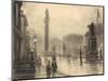 The Monument, London-Joseph Pennell-Mounted Premium Giclee Print