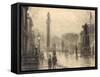 The Monument, London-Joseph Pennell-Framed Stretched Canvas