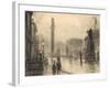 The Monument, London-Joseph Pennell-Framed Giclee Print