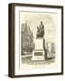 The Monument to Burke and Wills-null-Framed Giclee Print