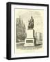 The Monument to Burke and Wills-null-Framed Giclee Print