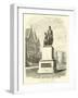 The Monument to Burke and Wills-null-Framed Giclee Print