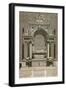 The Monument to Mary, Queen of Scots in Westminster Abbey, London, 1742-James Cole-Framed Giclee Print