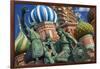 The Monument to Minin and Pozharsky in Front of St Basil's Cathedral in Red Square.-Jon Hicks-Framed Photographic Print