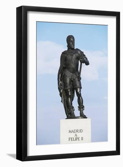 The Monument to Philip II of Spain (Valladolid-null-Framed Photographic Print