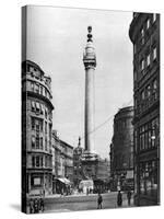 The Monument to the Great Fire, London, 1926-1927-McLeish-Stretched Canvas
