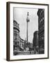 The Monument to the Great Fire, London, 1926-1927-McLeish-Framed Giclee Print