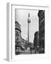 The Monument to the Great Fire, London, 1926-1927-McLeish-Framed Giclee Print