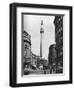 The Monument to the Great Fire, London, 1926-1927-McLeish-Framed Giclee Print