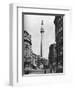 The Monument to the Great Fire, London, 1926-1927-McLeish-Framed Giclee Print