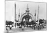 The Monumental Entrance at the Place de La Concorde at the Universal Exhibition of 1900, Paris-French Photographer-Mounted Photographic Print