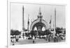 The Monumental Entrance at the Place de La Concorde at the Universal Exhibition of 1900, Paris-French Photographer-Framed Photographic Print