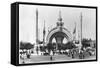 The Monumental Entrance at the Place de La Concorde at the Universal Exhibition of 1900, Paris-French Photographer-Framed Stretched Canvas