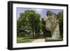 The Monumental Head by Igor Mitora in the Boboli Gardens, Florence, Tuscany, Italy-John Woodworth-Framed Photographic Print