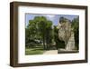 The Monumental Head by Igor Mitora in the Boboli Gardens, Florence, Tuscany, Italy-John Woodworth-Framed Photographic Print