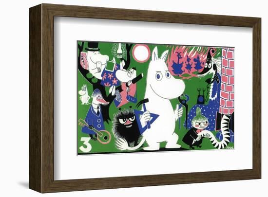 The Moomins Comic Cover 3-Tove Jansson-Framed Art Print