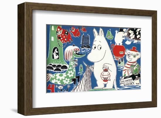 The Moomins Comic Cover 4-Tove Jansson-Framed Art Print