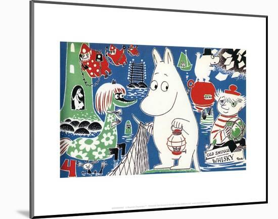 The Moomins Comic Cover 4-Tove Jansson-Mounted Art Print