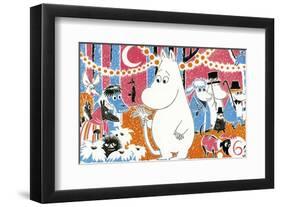 The Moomins Comic Cover 6-Tove Jansson-Framed Art Print