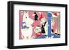 The Moomins Comic Cover 8-Tove Jansson-Framed Art Print