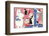 The Moomins Comic Cover 8-Tove Jansson-Framed Art Print