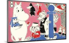 The Moomins Comic Cover 8-Tove Jansson-Mounted Art Print