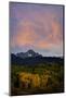 The Moon and Clouds at Sunset over Mt. Sneffels Near Ridgway, Colorado-Jason J. Hatfield-Mounted Photographic Print