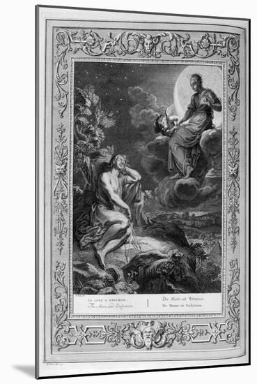 The Moon and Endymion, 1733-Bernard Picart-Mounted Giclee Print