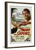 The Moon and Sixpence, Elena Verdugo, George Sanders, 1942-null-Framed Art Print