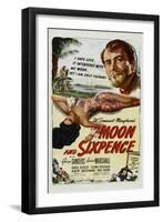 The Moon and Sixpence, Elena Verdugo, George Sanders, 1942-null-Framed Art Print