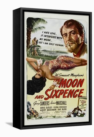 The Moon and Sixpence, Elena Verdugo, George Sanders, 1942-null-Framed Stretched Canvas