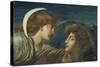 The Moon and Sleep-Simeon Solomon-Stretched Canvas