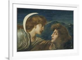 The Moon and Sleep-Simeon Solomon-Framed Giclee Print
