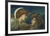 The Moon and Sleep-Simeon Solomon-Framed Giclee Print