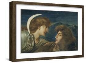 The Moon and Sleep-Simeon Solomon-Framed Giclee Print