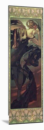 The Moon and the Stars: Evening Star, 1902-Alphonse Mucha-Mounted Giclee Print
