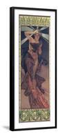 The Moon and the Stars: Morning Star, 1902-Alphonse Mucha-Framed Giclee Print