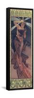 The Moon and the Stars: Morning Star, 1902-Alphonse Mucha-Framed Stretched Canvas