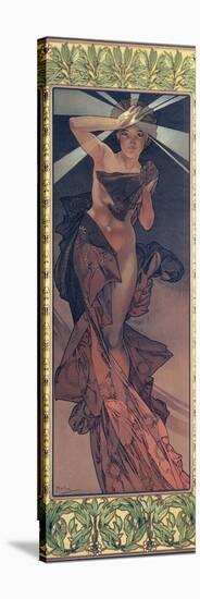 The Moon and the Stars: Morning Star, 1902-Alphonse Mucha-Stretched Canvas