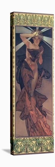 The Moon and the Stars: Morning Star, 1902-Alphonse Mucha-Stretched Canvas